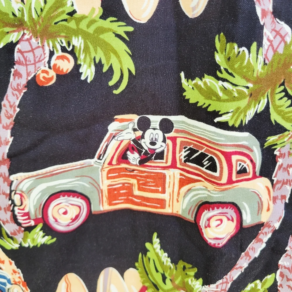 Vintage Disney Catalog Mickey Hawaiian Shirt 3X *Read* - Picture 7 of 9